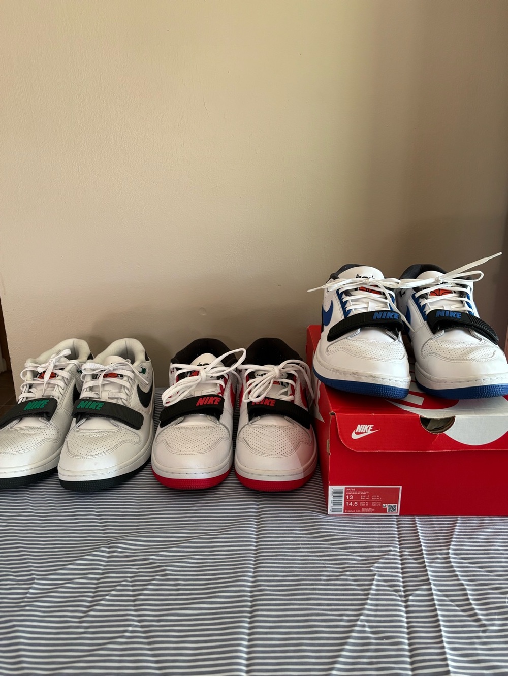 NIKE AIR ALPHA FORCE 88 SNEAKERS LOT MENS.